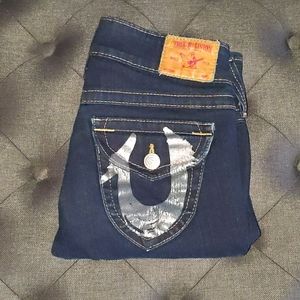 True Religion Billy Cut Straight Jeans - 27